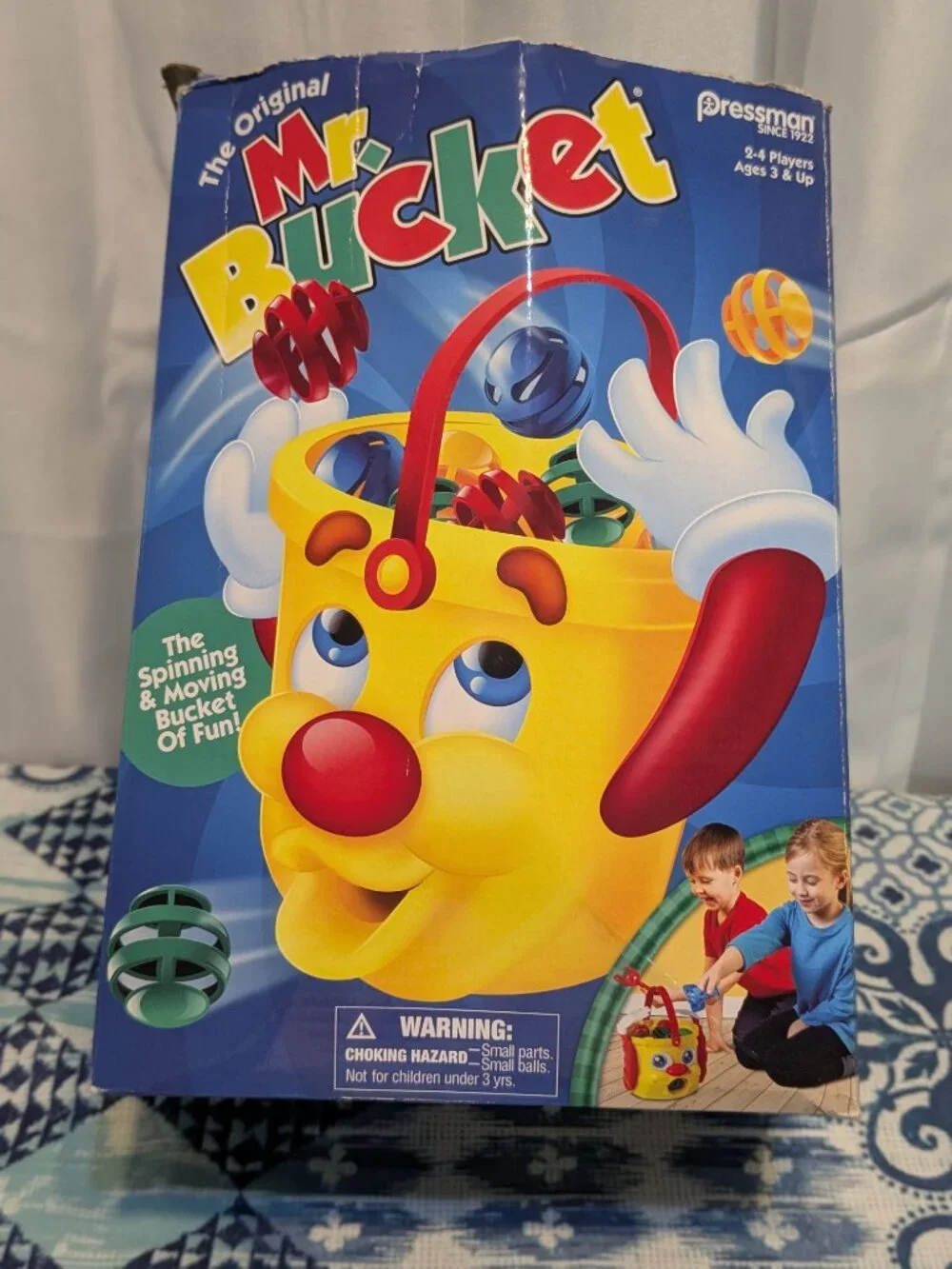 The Original Mr Bucket Game COMPLETE WORKS Pressman 2017 Kids Childrens Fun